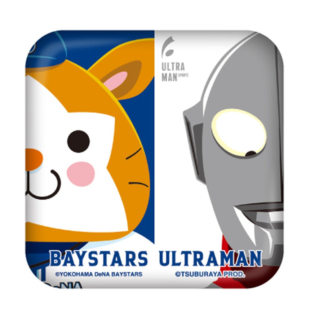 ULTRAMAN ウルトラマン (シリーズ 60周年 ) - ウルトラマン2024×横浜DeNAベイスターズコラボ / コントラスト / バッジ - PGS